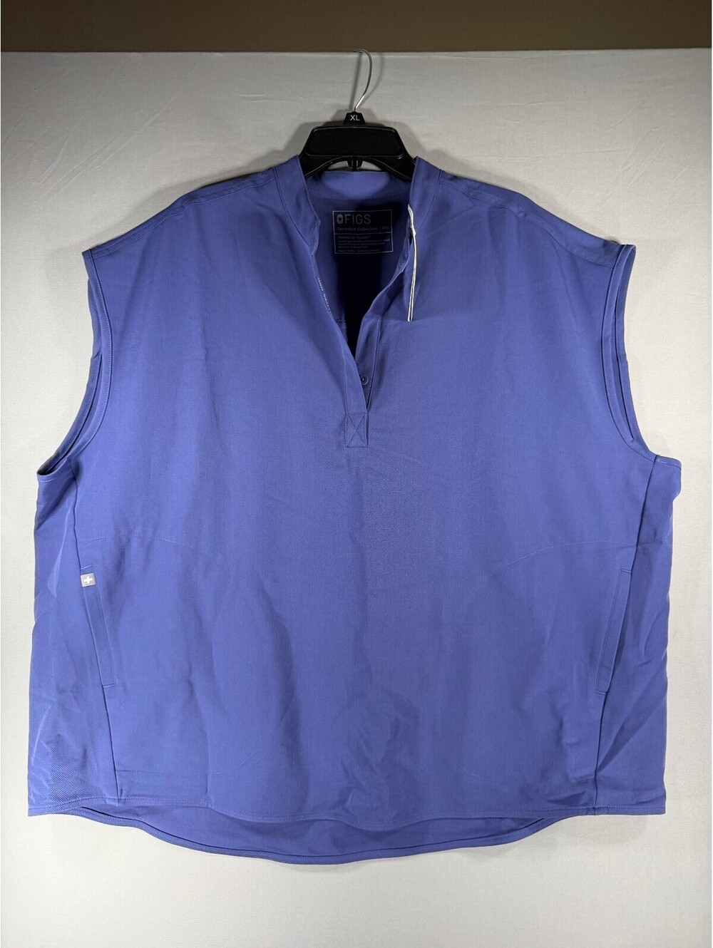 FIGS Rafaela Oversized Scrub Top 2XL in Purple NWT
